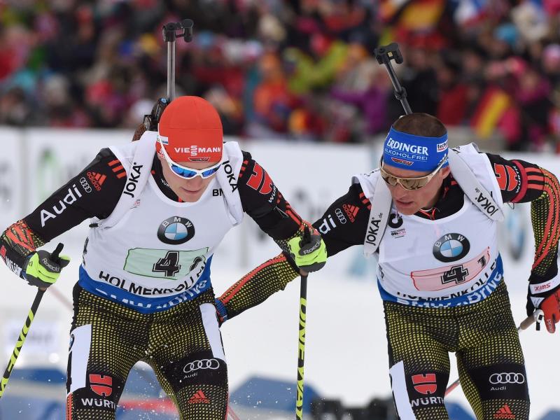 Biathlon-Männnerstaffel erkämpft WM-Silber