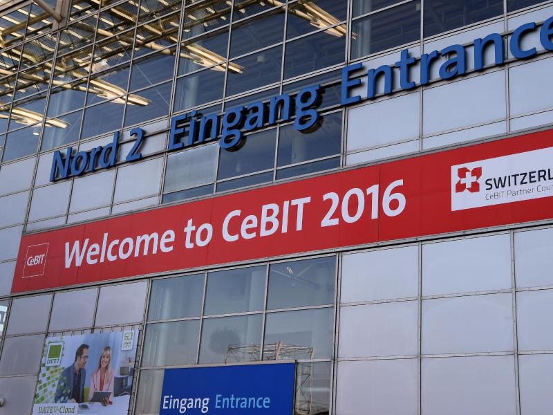 Technologiemesse CeBIT startet in Hannover