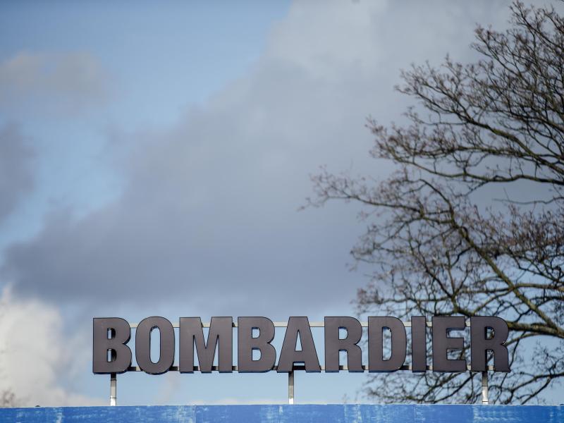 Bombardier-Arbeiter protestieren gegen Stellenabbau