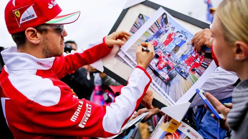 „Besser, besser und nochmals besser“: Verfügung an Vettel