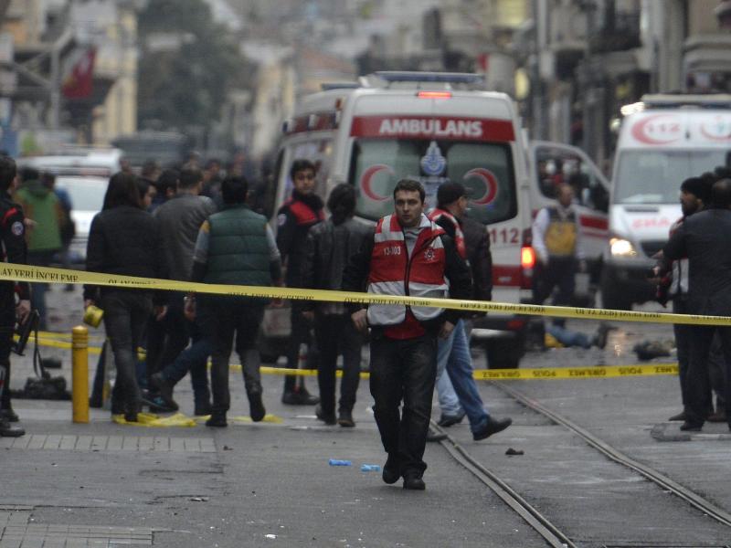 Terror-Attacke: Fünf Tote bei Anschlag in türkischer Metropole Istanbul
