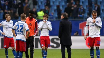 Beim HSV geht die Angst vor Relegation wieder um