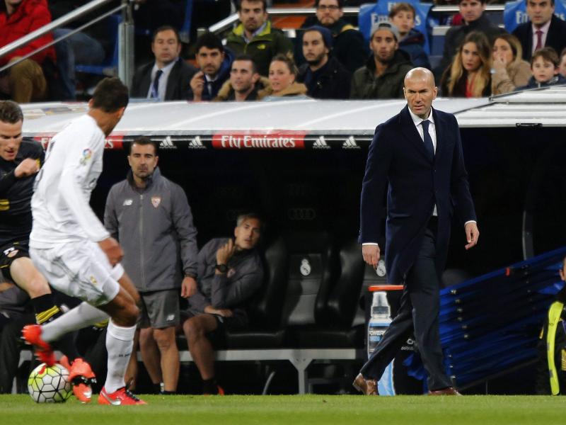 Zidane kündigt vor Clásico an: «Wird ein großes Spiel»