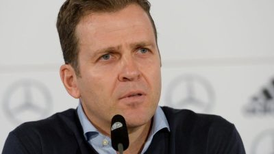 Bierhoff: Anschläge in Brüssel Thema beim DFB-Treffpunkt