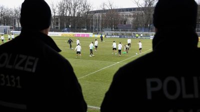 Bundespolizei zum Länderspiel in Berlin besonders wachsam