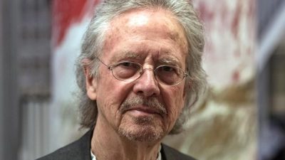 Der Österreicher Peter Handke mit Preis für Europäische Literatur geehrt