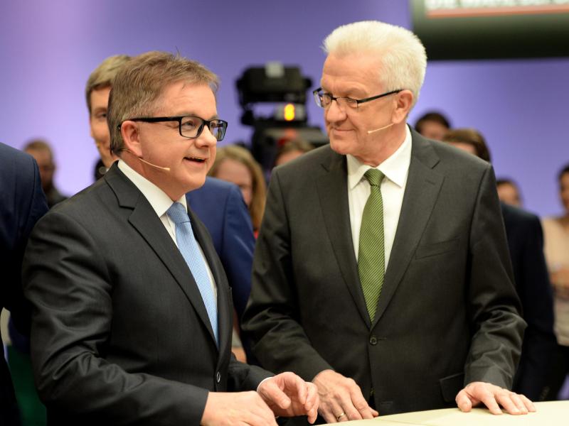 Grüne und CDU in Baden-Württemberg setzen Sondierung fort