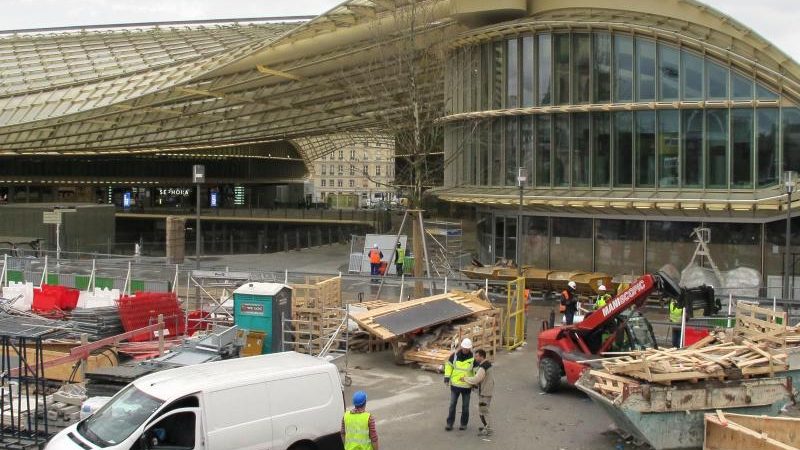 Paris möbelt das verschmähte Hallenviertel auf