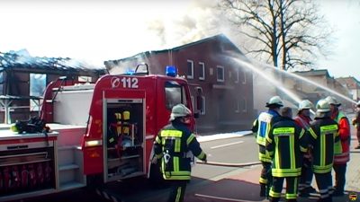 Brandstiftung im Asylheim Winsen: 17-Jähriger setzt eigene Unterkunft in Brand