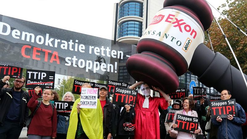 Update: ANTI-TTIP-Demo in Hannover – Zehntausende Demonstranten