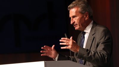 Oettinger erwartet Anstieg des deutschen Beitrags zum EU-Haushalt