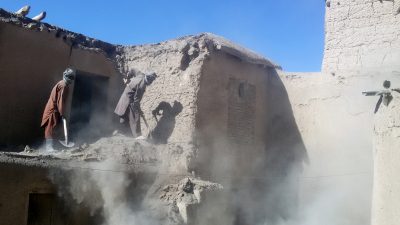 Erdbeben der Stärke 6,5 in Afghanistan