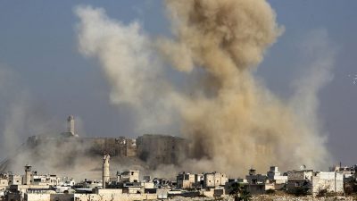 Terroristen beschießen russisches Generalkonsulat in Aleppo mit Granaten