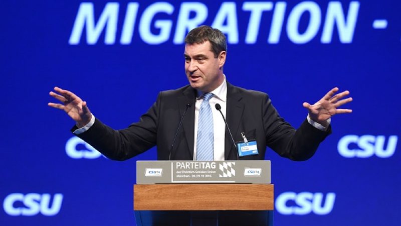 Bayerns Finanzminister Söder: „Kann nicht sein, dass Rentner weniger bekommen als ein Flüchtlingskind“