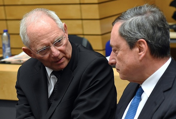 Nullzinspolitik: Schäuble verschärft Ton gegen EZB-Präsident Draghi