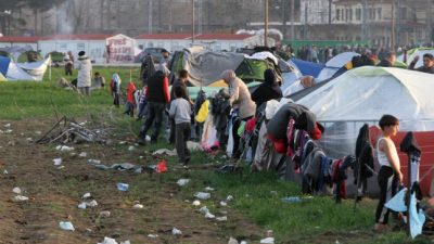 Ärzteverband: 40 Prozent der Flüchtlinge in Idomeni sind Kinder