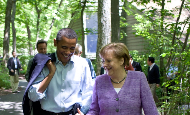 Obama nennt Kanzlerin Merkel „meine Freundin“