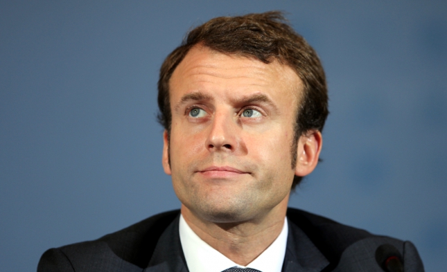 Frankreichs Wirtschaftsminister Macron will „Wiedergründung Europas“