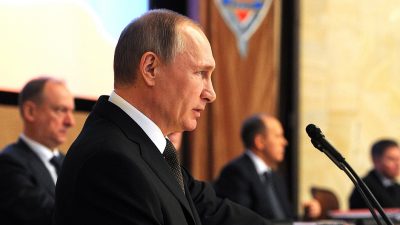 Russland: Putin warnt vor Destabilisierungsversuchen durch „äußere Feinde“