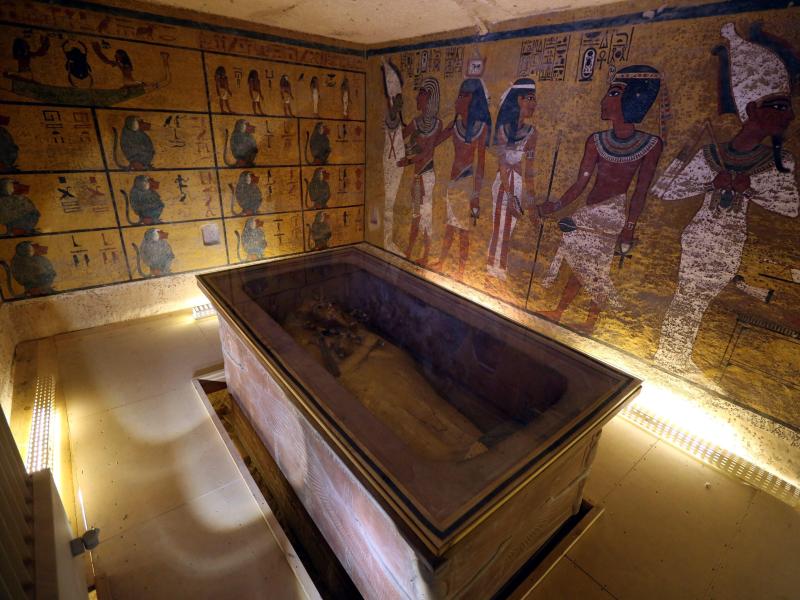 Tutanchamun-Grab mit Geheimnissen: Ergebnisse neuer Messungen erwartet