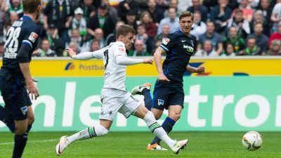 Mönchengladbach gewinnt Verfolgerduell gegen Hertha klar