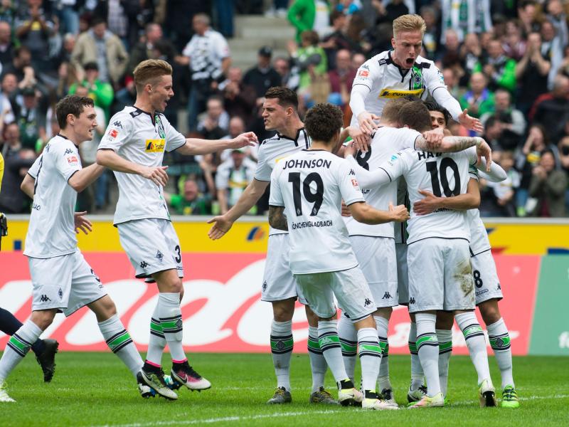 Gladbach wieder auf Champions-League-Kurs: 5:0 gegen Hertha