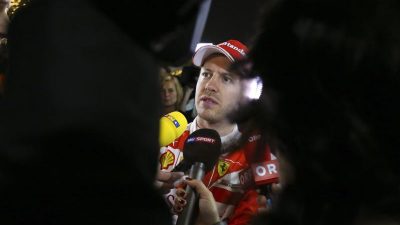 Vettel-Aus vor dem Start: Motorschaden auf Einführungsrunde