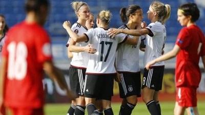 DFB-Frauen besiegen Türkei in EM-Qualifikation mit 6:0