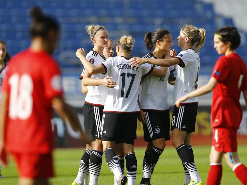 DFB-Frauen besiegen Türkei in EM-Qualifikation mit 6:0
