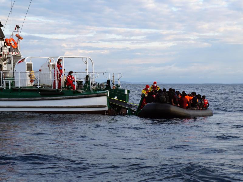 Fünf Bootsflüchtlinge in der Ägäis ums Leben gekommen