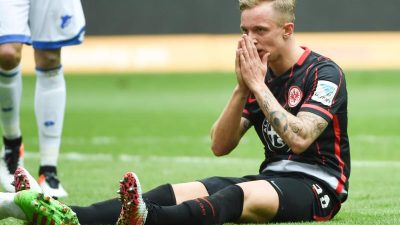 Frankfurt in Abstiegsnöten: 0:2 gegen Hoffenheim