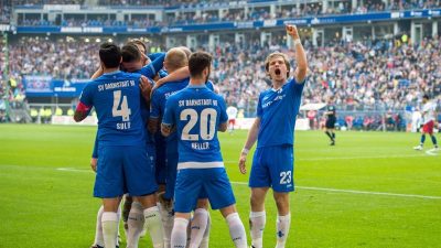 Aufsteiger Darmstadt beendet Sieglosserie: 2:1 in Hamburg