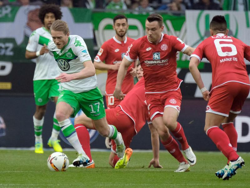 Wolfsburg nur 1:1 gegen Mainz: Europacup in weiter Ferne