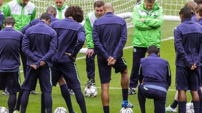 Wolfsburg vor größtem Europacupspiel der Clubgeschichte