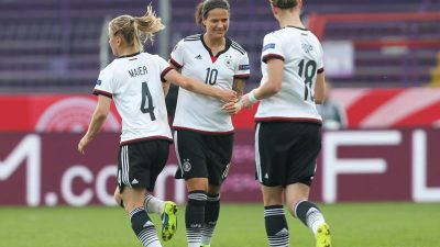 DFB-Frauen bejubeln vorzeitige EM-Qualifikation