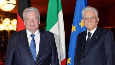 Gauck fordert in Turin Reform des europäischen Asylsystems