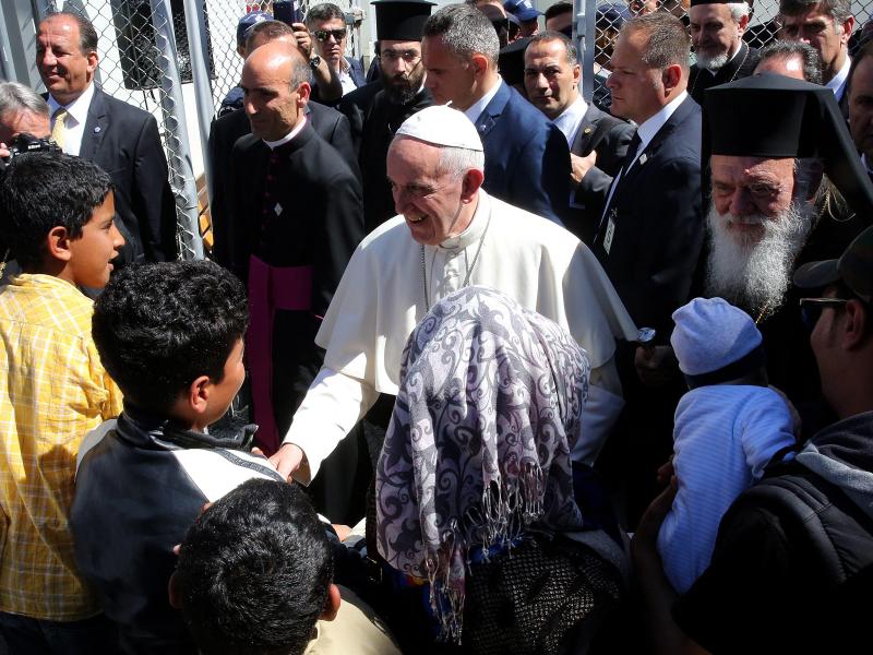 Griechen beeindruckt vom Papst-Besuch