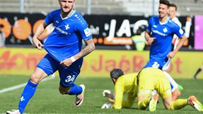 Darmstadt gewinnt Aufsteigerduell gegen Ingolstadt