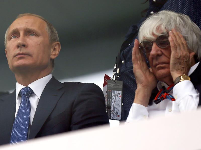 Ecclestone über Frauen in der Formel 1, Putin und Trump
