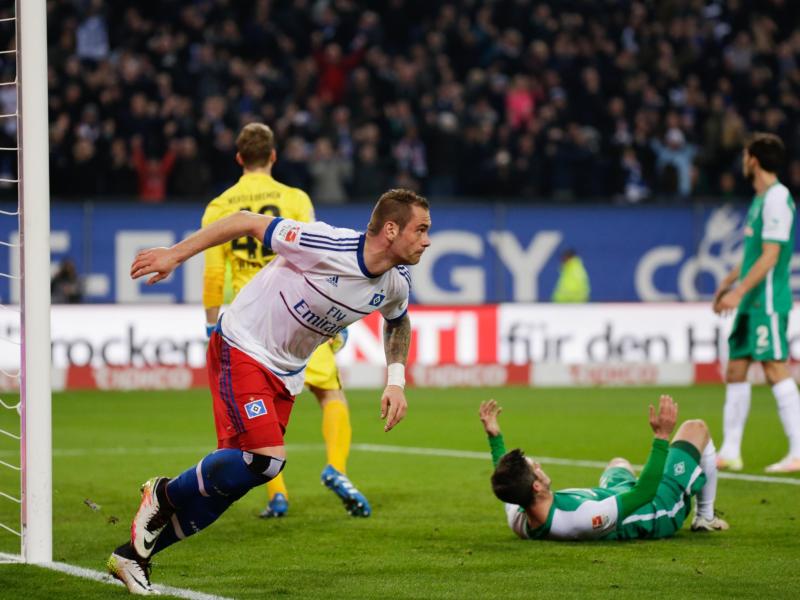 Lasogga schießt HSV aus dem Keller – 2:1 gegen Bremen