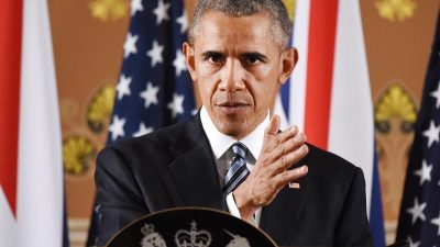 Obama stellt sich Fragerunde am zweiten Tag in London auch über „Brexit“