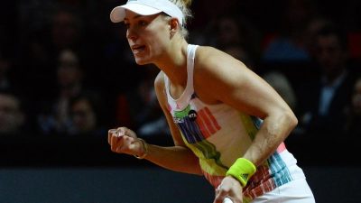 Titelverteidigerin Kerber in Stuttgart wieder im Finale