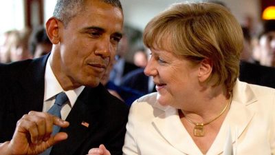 Obama zum letzten Mal als Präsident in Deutschland