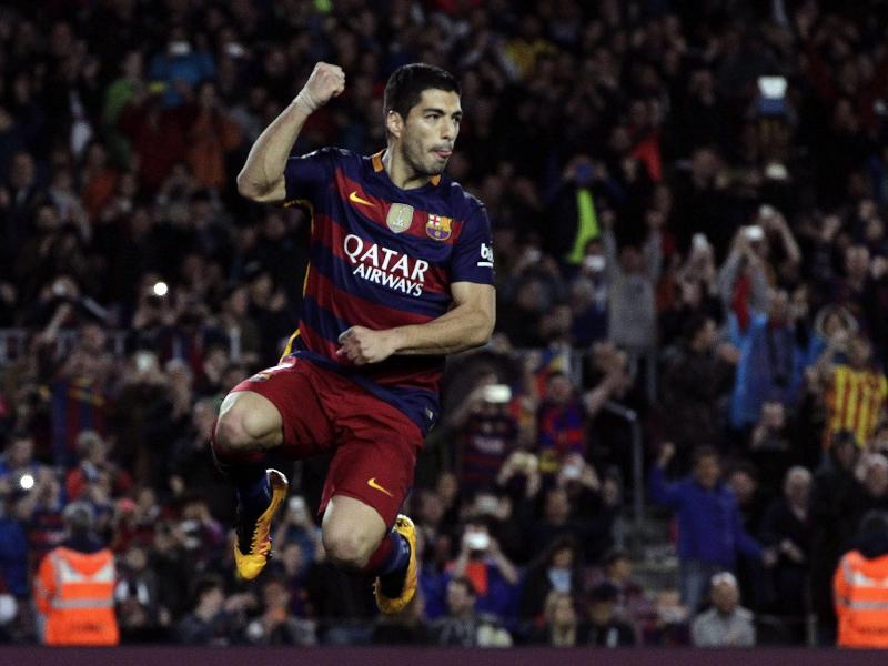 Suárez mit vier Toren – Bayern-Gegner Atlético mit Mühe