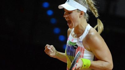 Kerber verteidigt Titel in Stuttgart gegen Siegemund