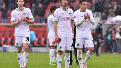 Bundesliga-Abstieg von Hannover 96 endgültig besiegelt