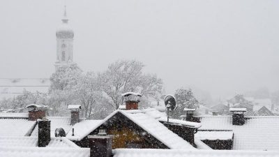 Frühling? Es ist tiefer Winter auf der Zugspitze