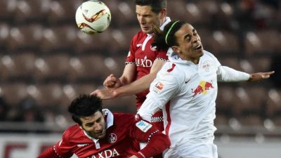 Kleiner Dämpfer für RB Leipzig – 1:1 in Kaiserslautern