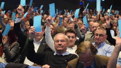 Sonntagstrend: AfD bundesweit bei 13 Prozent – drittstärkste Partei