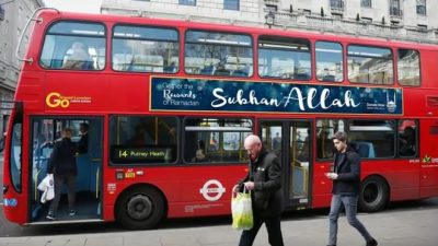 „Ehre sei Allah“: Londoner Busse werben für Islam